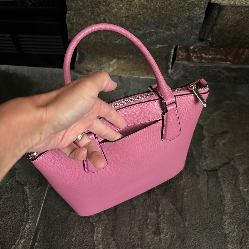Kate Spade Leather Satchel Crossbody Bag - Picture 6 of 13